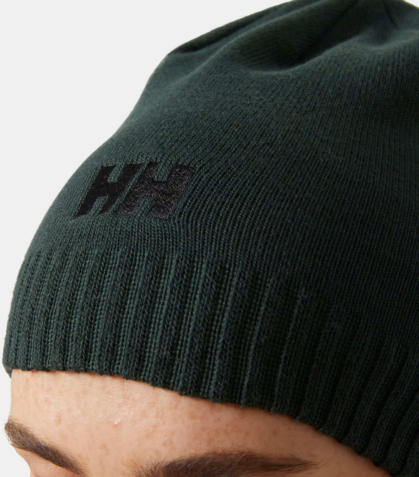 Helly Hansen Unisex Brand Beanie - Green - STD