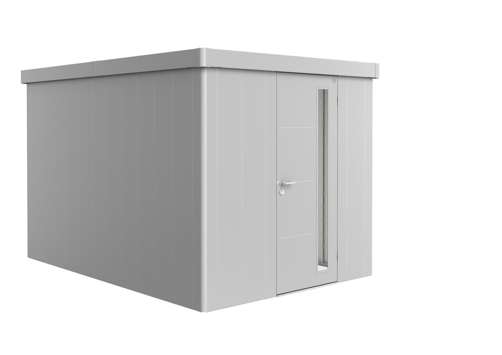 BIOHORTGARTE Gerätehaus Neo 4B ST silber-metallic 16924878