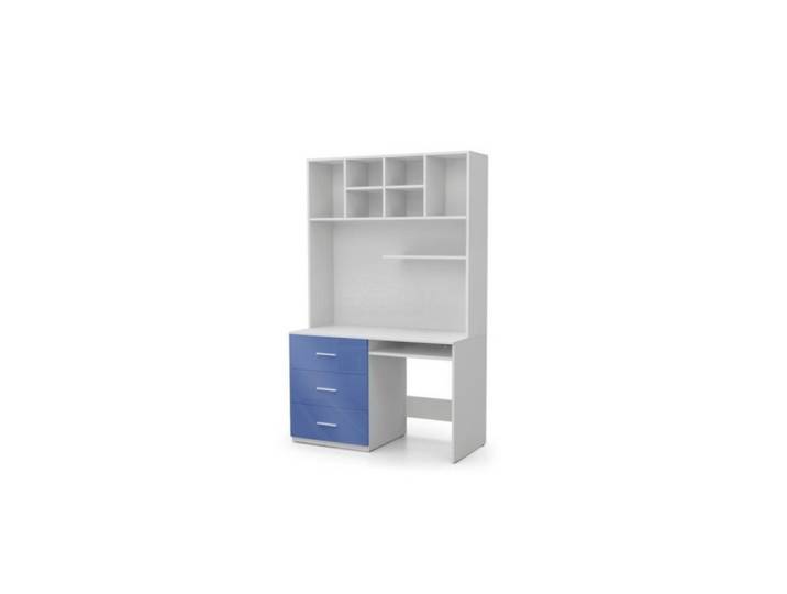 JVmoebel Kinderschreibtisch Blauer Holzschreibtisch für Kinder und Jugendliche mit modernem Design (Schreibtisch), Made in Europa