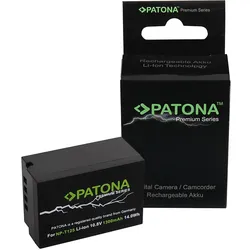 Patona Premium NP-T125 (Kamera Akku), Kamera Stromversorgung, Schwarz