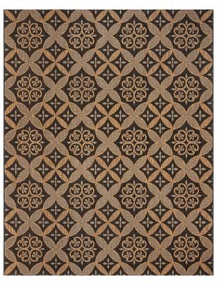 Gertmenian Paseo Niala Medallion Moroccan Tile Polypropylene Flatweave Indoor/ Outdoor Area Rugs