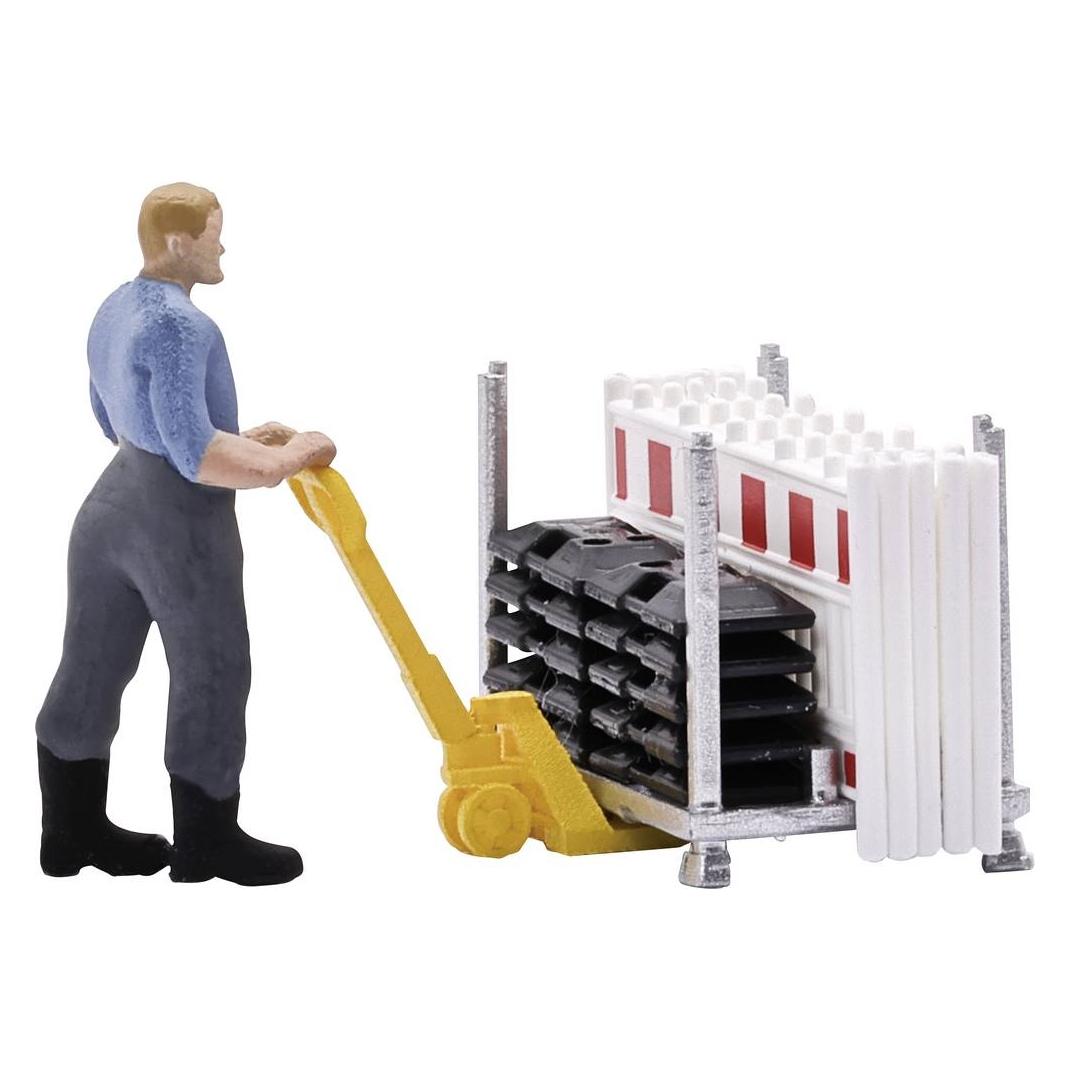 Busch 79897 H0 Action Set: Barrier Fence Transport (79897)