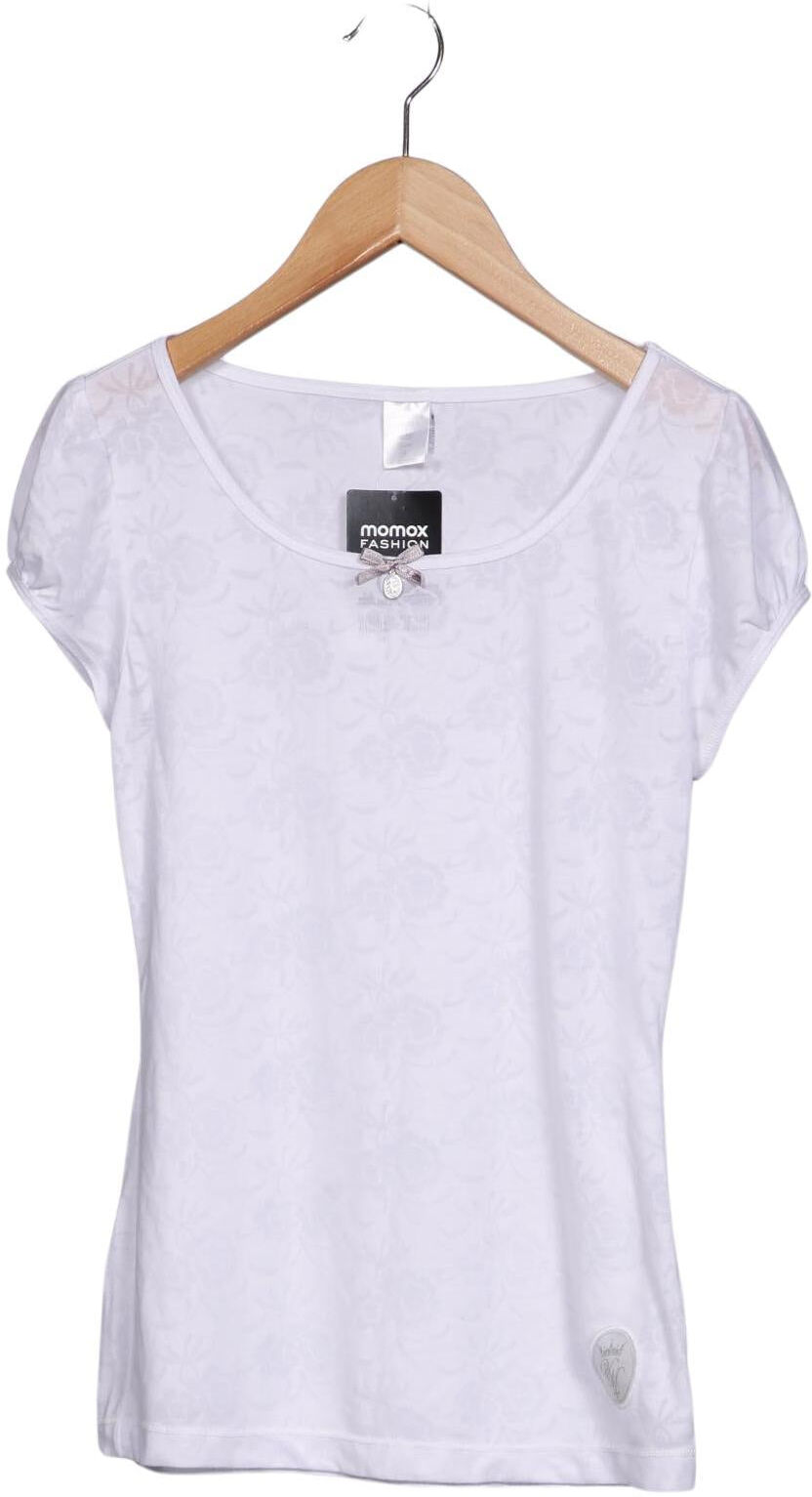 Vive Maria Damen T-Shirt, Weiß, Gr. S, kein / Etikett - Second Hand