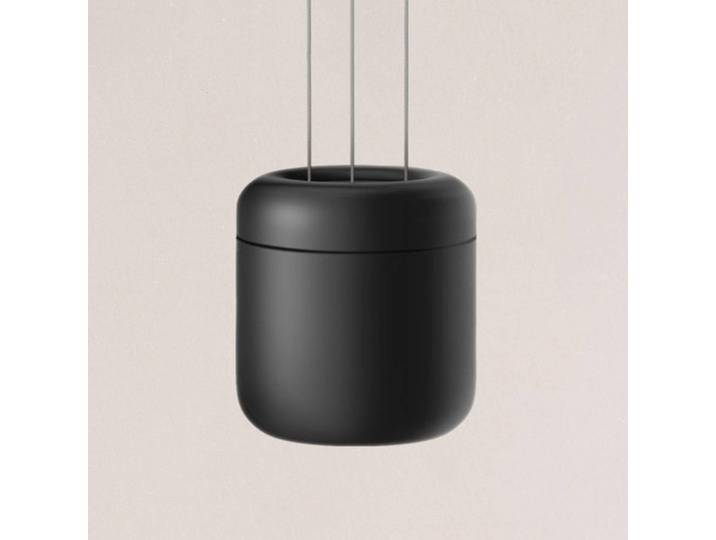 Serien Lighting Designer Hängeleuchte Cavity Suspension S, dimmbar, schwarz, für Wohn- / Esszimmer, Aluminium, Design