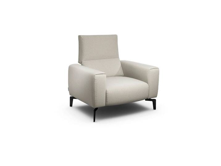Sensoo Sessel Cosy, Natur, Metall, 110x85x86-94 cm, Stoffauswahl, Wohnzimmer, Sessel, Sonstige Sessel