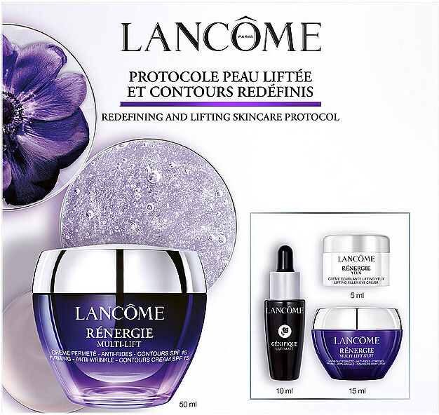 Lancôme Geschenkset - Rénergie Multi-Lift Routine Set 50ml / 15ml / 10ml / 5ml EG