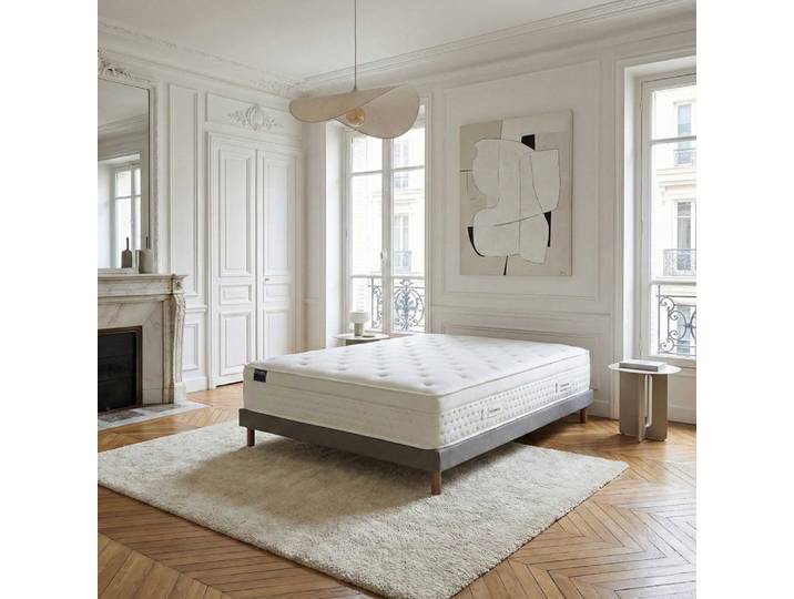 Matelas hybride mémoire de forme hybride sommier 140x190