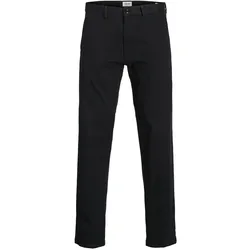 Jack & Jones Herren Chinohose JPSTKANE BARRET - Relaxed Fit - Black 12268490 - 30W / 30L