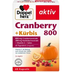 Doppelherz aktiv Cranberry + Kürbis + Vitamin C + Seelen