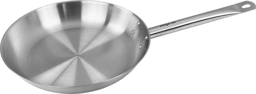 Mega-M Roestvrijstalen pan, diameter: 30 cm