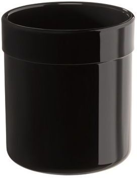 Hewi 801 Becher 801.04.02090 tiefschwarz, flachbodig