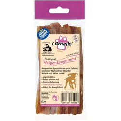 Carnello Welpenkaugummi Hundekauartikel 20 x 60 Gramm