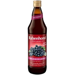 RABENHORST Heidelbeer Bio Muttersaft 700 ml