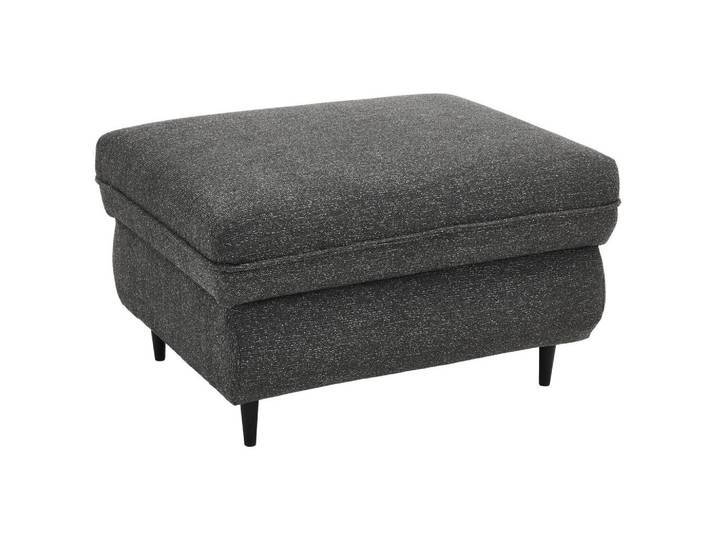 Stylife Hocker, Graphit, Holz, Buche, Hartholz, rechteckig, 80x45x60 cm, Wohnzimmer, Hocker, Sitzhocker
