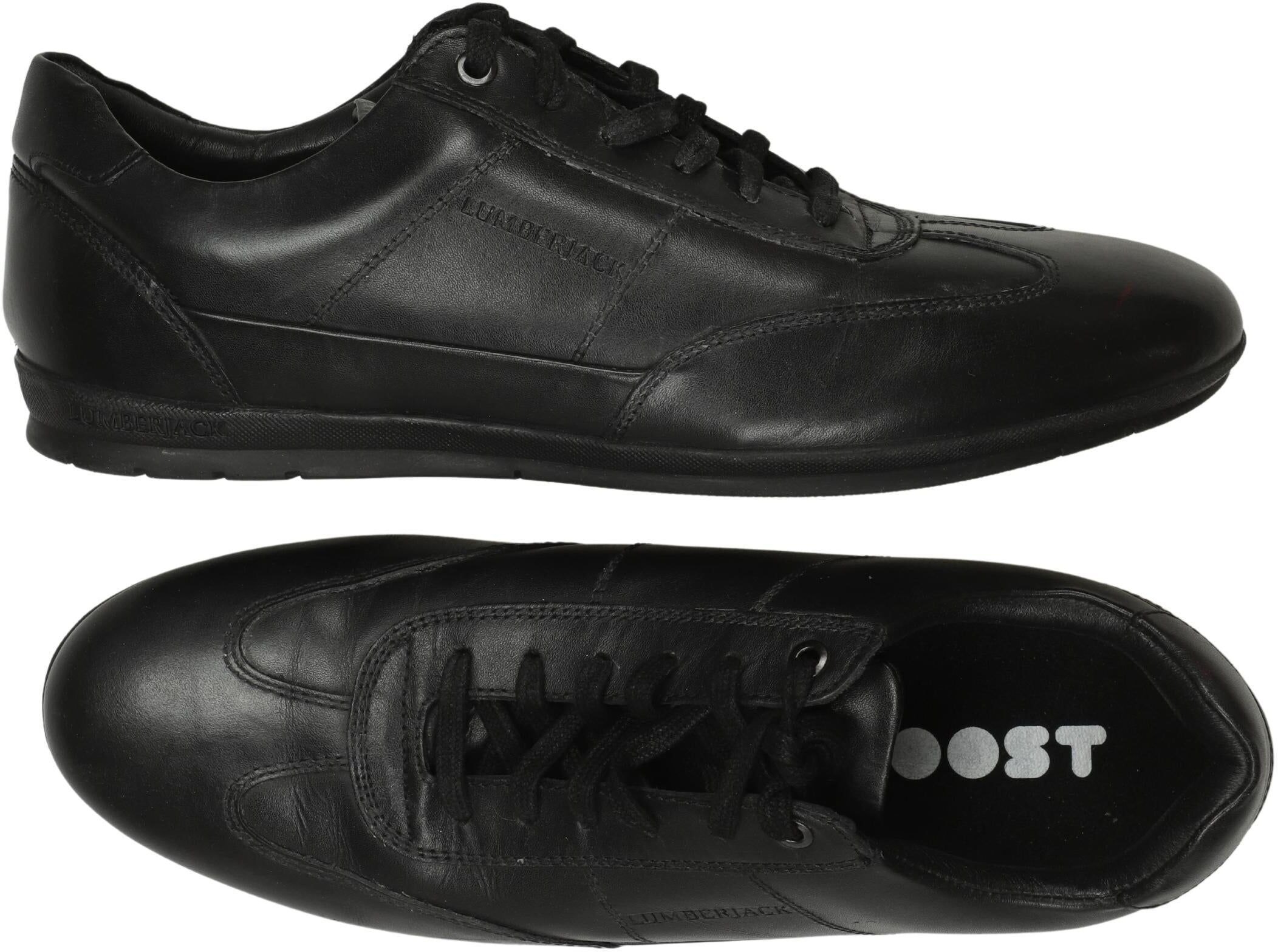 Lumberjack Herren Sneaker, Schwarz, Gr. EU 43, Leder - Second Hand