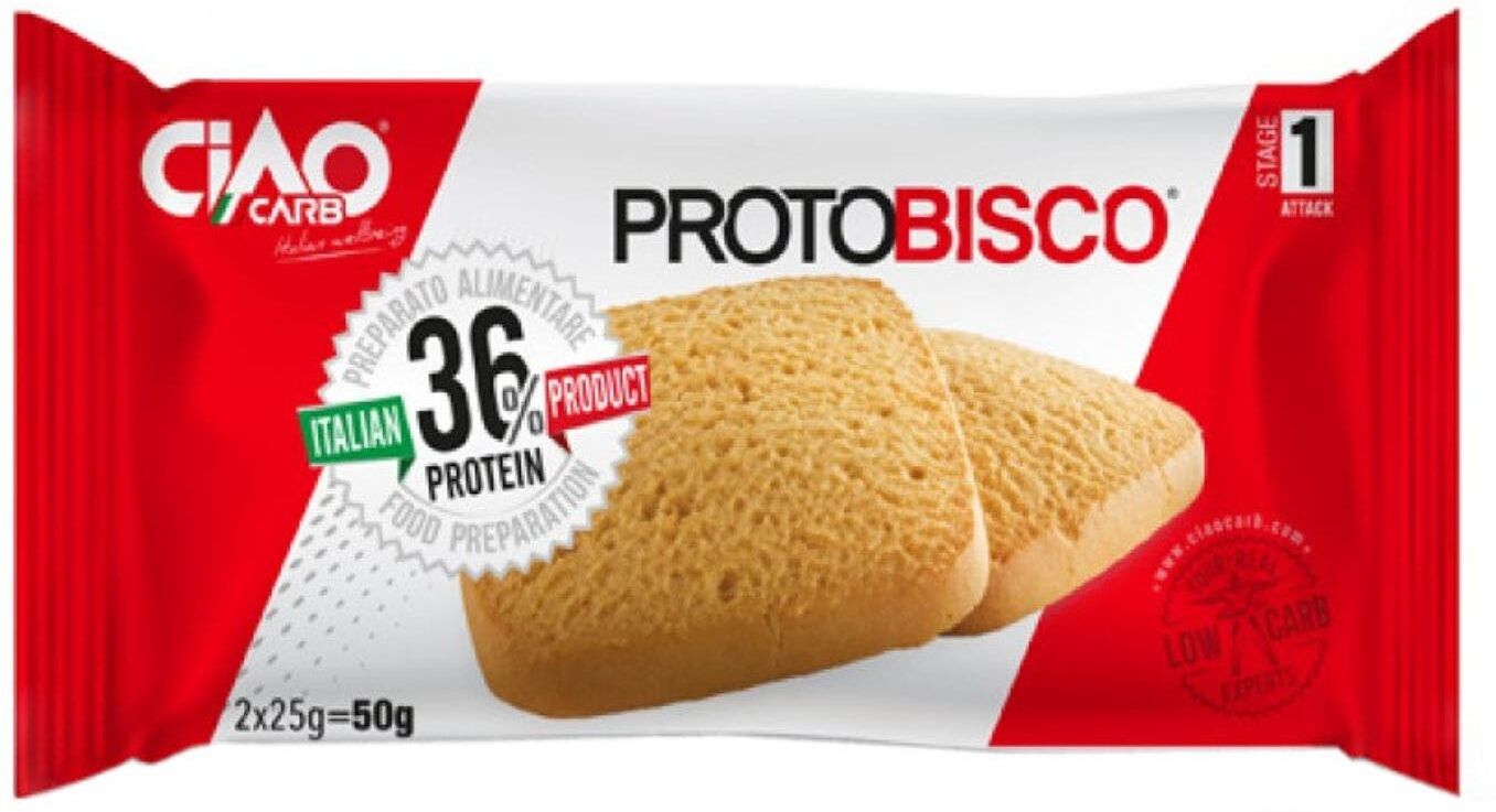 CIAOCARB Protobisco - Stage 1 10 Confezioni Da 50 Grammi 