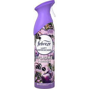 Febreze Raumduft Lufterfrischer Pflaume & Kirsche, Spray, geruchsneutralisierend, Winter Edition, 185ml
