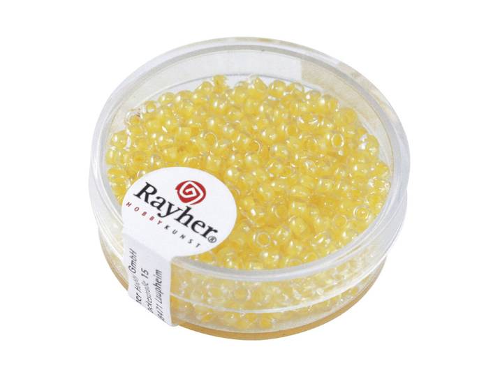 Rayher Rocailles Arktis Gelüstert 2.6 mm 17 g
