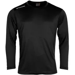 Stanno, Unisex, Sportshirt, Field Trikot Langarm (140), Schwarz