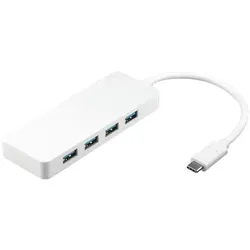 goobay 4-fach Multiport-Adapter USB-A auf USB-C™