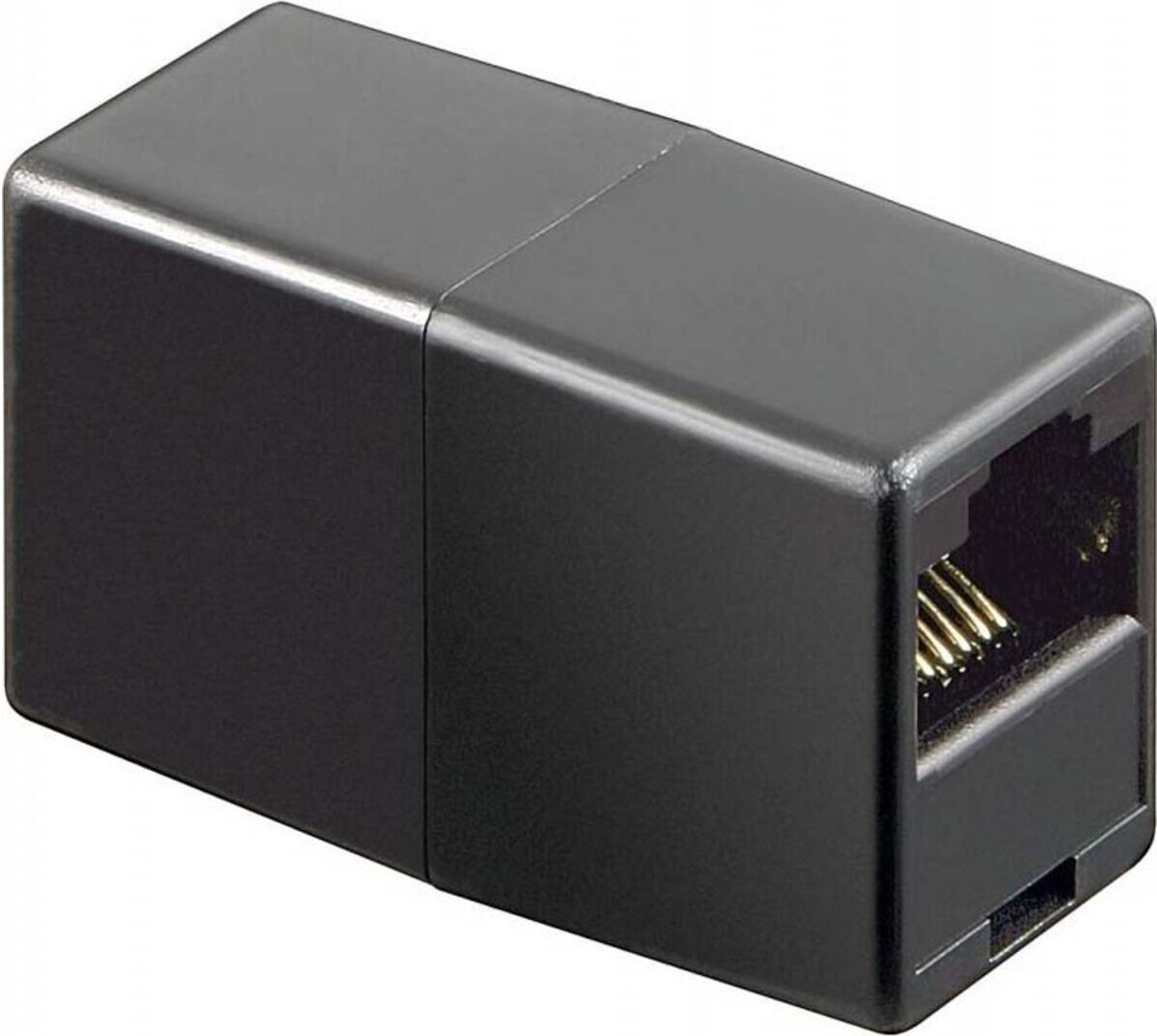 Goobay ISDN RJ45 Kupplung sw,Bu/Bu 50260)