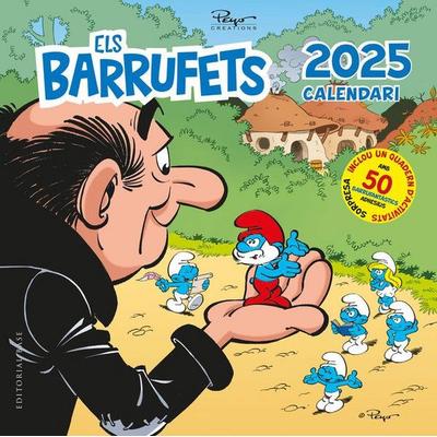 Calendari Barrufets 2025, Taschenbuch von , Editorial Base (CAT), 978-84-10-13161-3