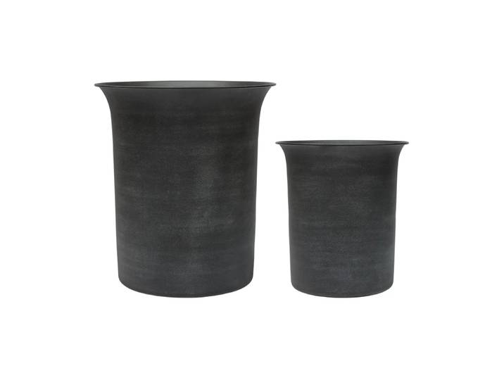 OYOY Iri metalen pot 2-delig Stone