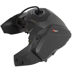 Racetech, Motorrad Zubehör, (RTECH) Kraftstofftank 23L Yamaha T7 Tenere 700 '19-'24 Schwarz mit Homologation