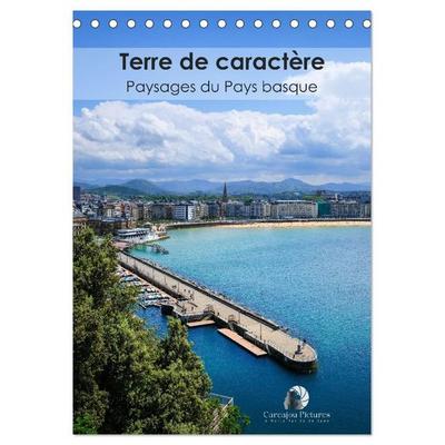 Terre de caractère - Paysages du Pays basque (Calendrier de bureau 2027 DIN A5 horizontal), CALVENDO calendrier mensuel