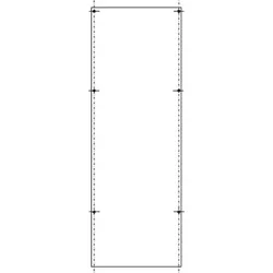 ABN PVC-Montageplatte AS-202 SY79267M