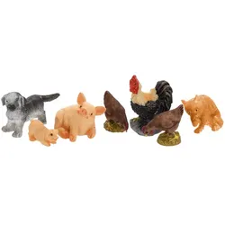 Bauernhof-Tiere, 1,5–4 cm, 7-teilig
