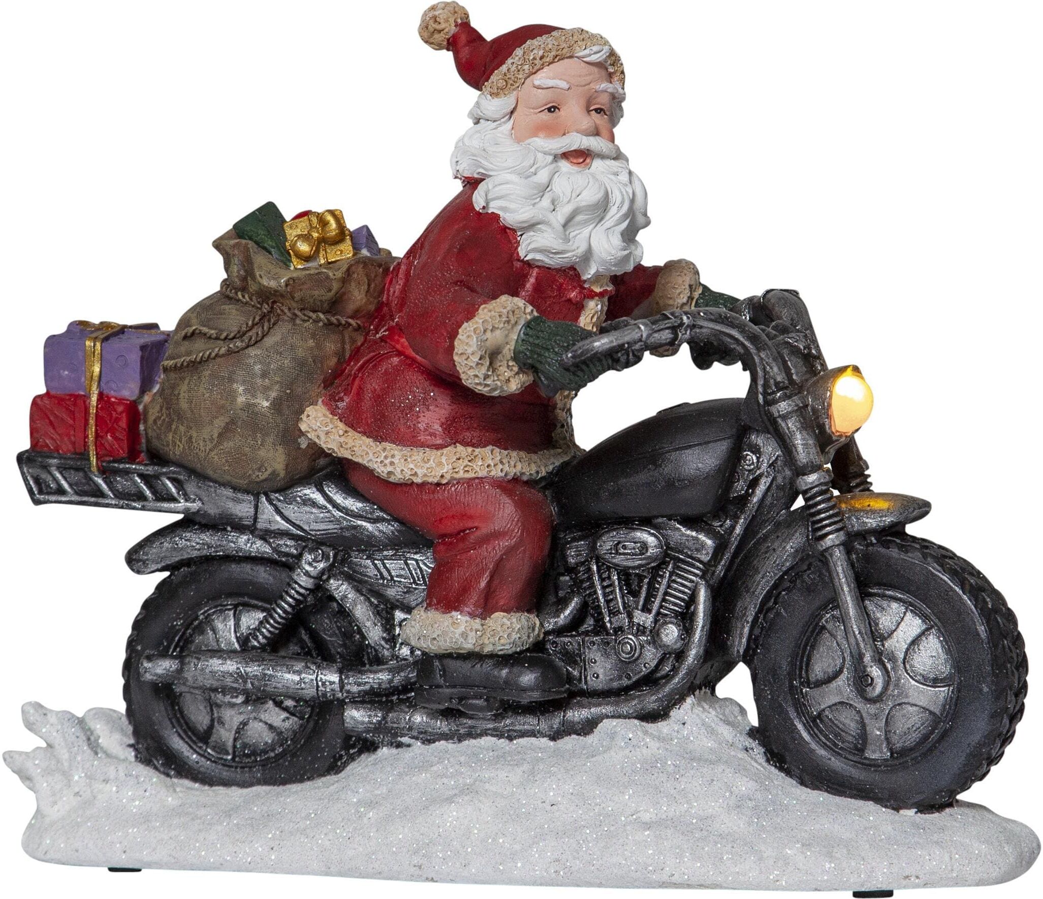 LED Dekofigur "Trading LED-Figur Nikolaus", bunt, B:26cm H:21cm, PARFORCE TRADITIONAL HUNTING, Leuchten, LED Dekofigur bunt H: 21cm