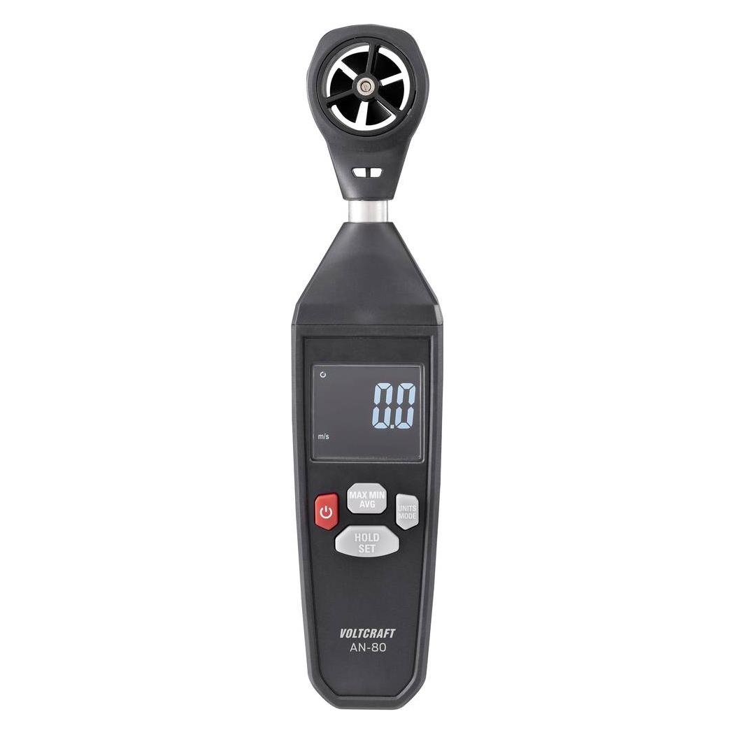 Voltcraft AN-80 Anemometer 0.3 bis 30 m/s (Gas Messgerät) (VC-13101390)