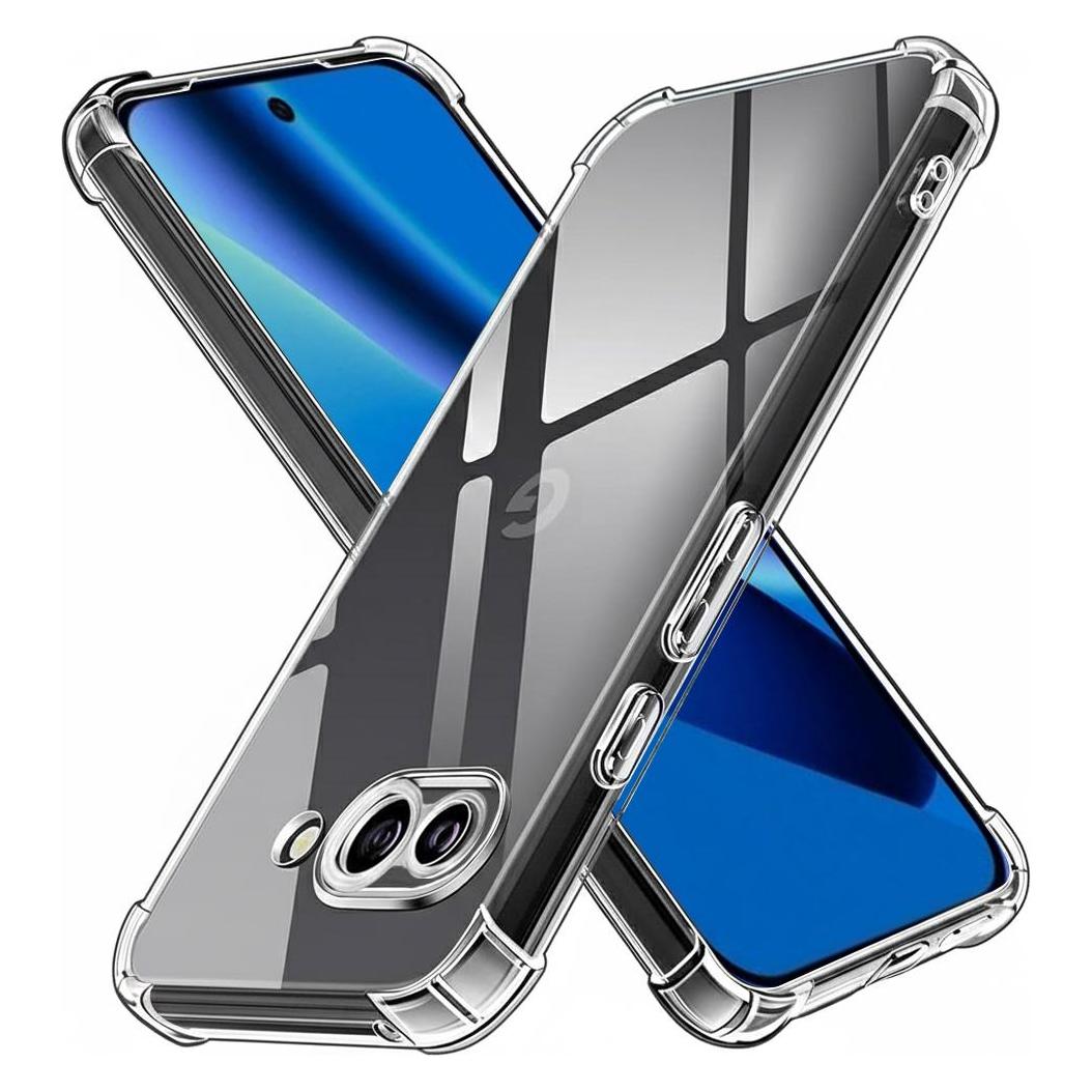 Techsuit - Shockproof Clear Silicone - Google Pixel 10a - Clear (Google Pixel 10a) (65826143)