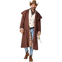 buttinette Mantel "Cowboy", braun