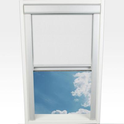 Dachfensterrollo LIEDECO "Verdunkelung" Gr. 7, weiß, B:77,5cm H:136cm, Polyester, Rollos