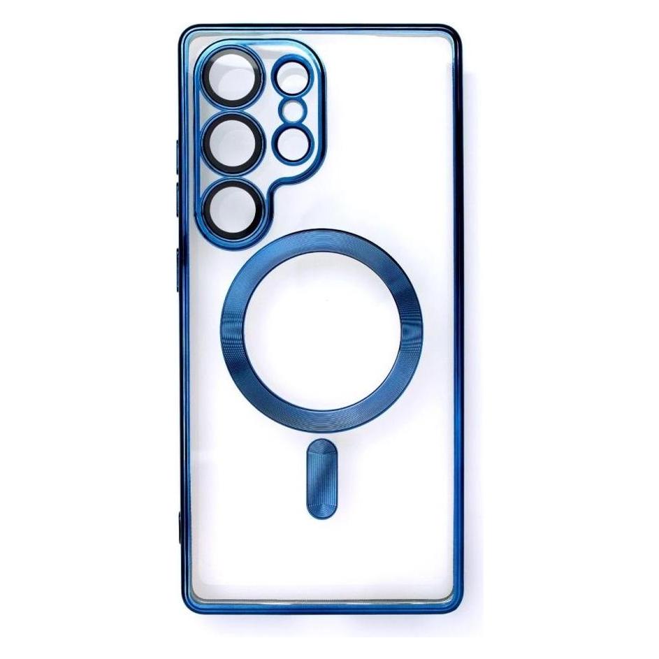 Hurtel Galvanisierte Hülle mit MagSafe für iPhone 16e - Blau (Apple iPhone 16e, Apple iPhone 17e) (58273313)