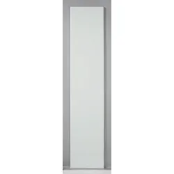 Glastür LIVIN LISSABON (BHT 45x221x2 cm) - weiß - BHT 45x221x2 cm