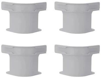 Uplift Picks Heavy Duty Bed Sheet Grippers Set Of 4 For Secure Corner Fit gray 4 Pcs