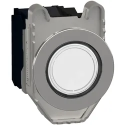 Schneider Electric XB4FWCUST02 Leuchtdrucktaster, Harmony XB4F, Metall, 30mm, kundenspezifisch via Konfigurator