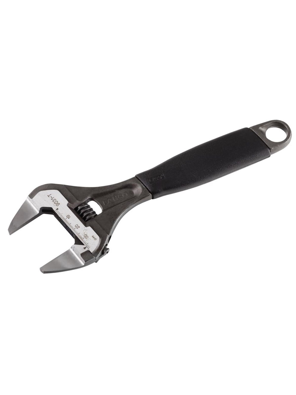 BAHCO adjustable wrench ergo w/extra thin jaws and big opening 8