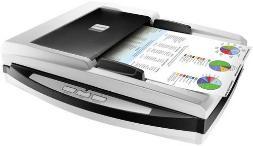 Plustek SmartOffice PL4080 Duplex-Dokumentenscanner A4 1200 x 600 dpi 40 Seiten/min, 80 Bilder/min USB