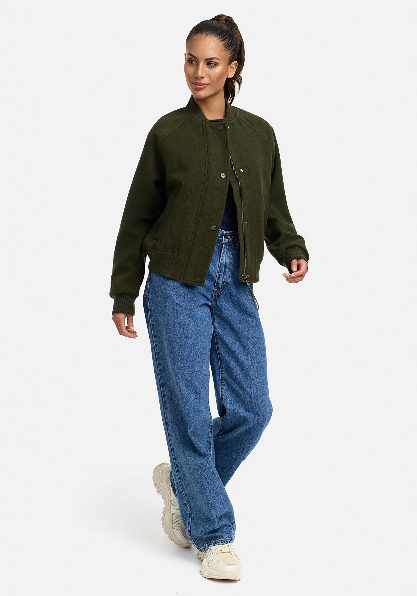Marikoo Damen Übergangsjacke Zunaa im Bomber-/Collegejacken-Stil