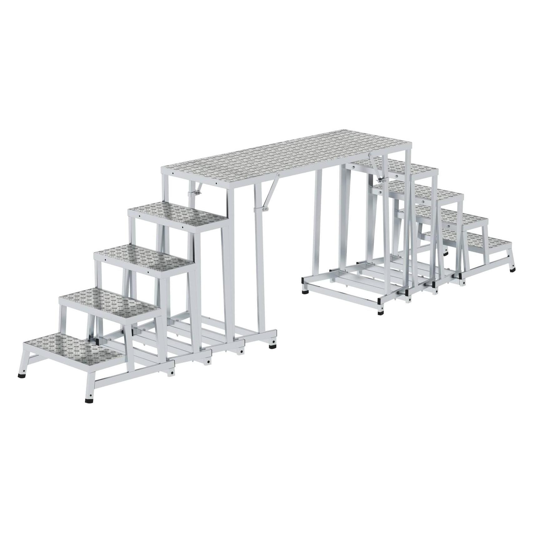 Eurokraft Arbeitspodest modular Überstiegsmodul (100 cm) (408332)