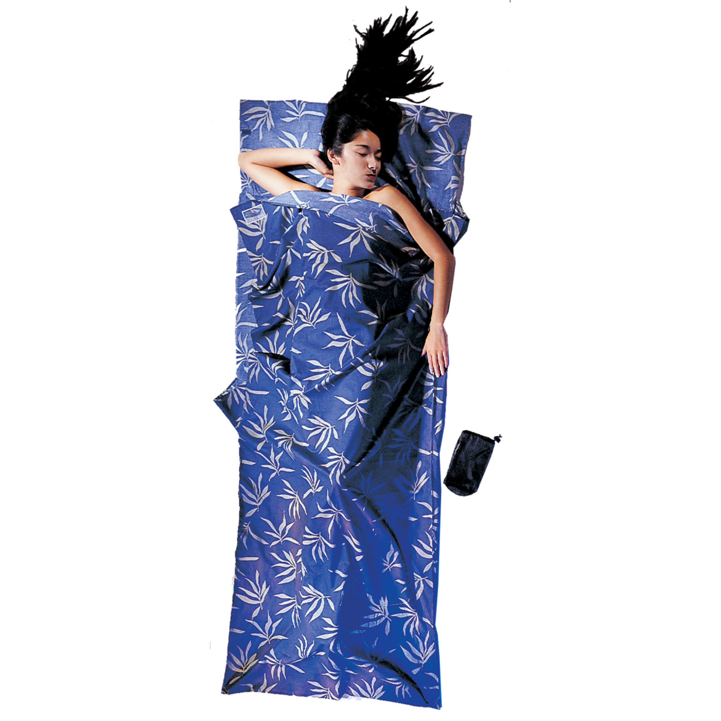 Cocoon TravelSheet Cotton Schlafsack Hüttenschlafsäcke & Inlets blau Größe max. 210cm Trekking