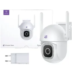 Neue intelligente WiFi PTZ Kamera 4Mpx FHD Vollfarb-Nachtsicht IP65 Encore View Spectra 200