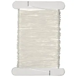Elastikfaden, transparent, 0,8 mm, 10 m