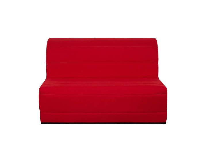Banquette convertible bz 2 places pearl rouge