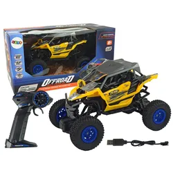 Ferngesteuertes Off-Road-Fahrzeug 2,4 GHz 1:16 Gelb