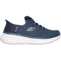 SKECHERS Damen Slipper EDGERIDE-IMPRESSION, Größe 39,5 in Weiß Weiß